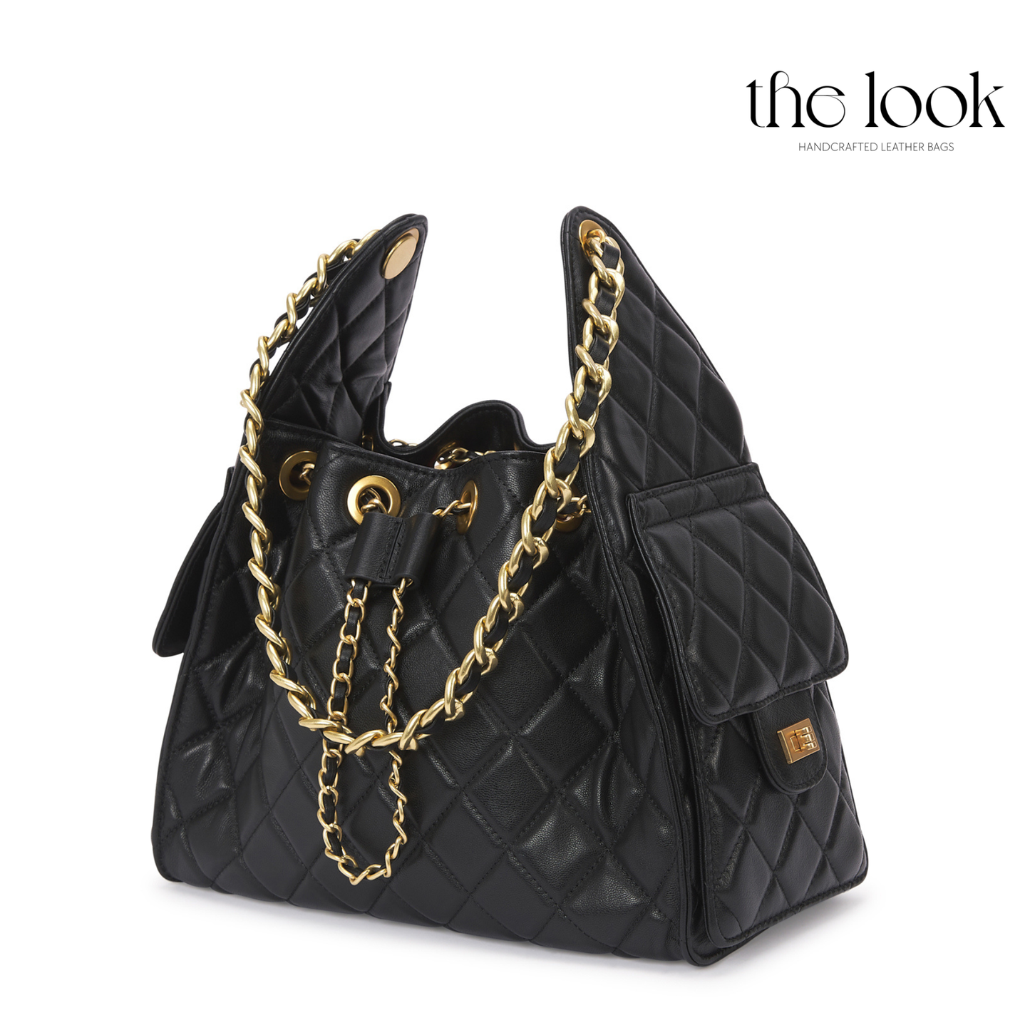 The Quilte Hobo Shoulder Bag