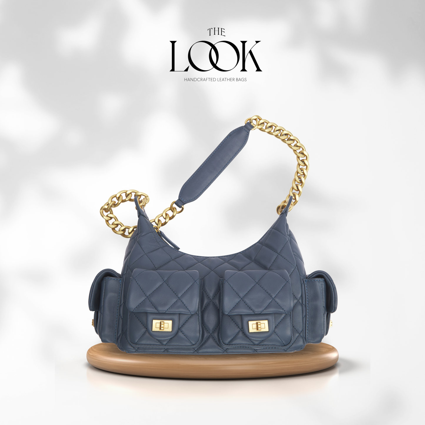 The Quilte Small Multipocket Shoulder Bag