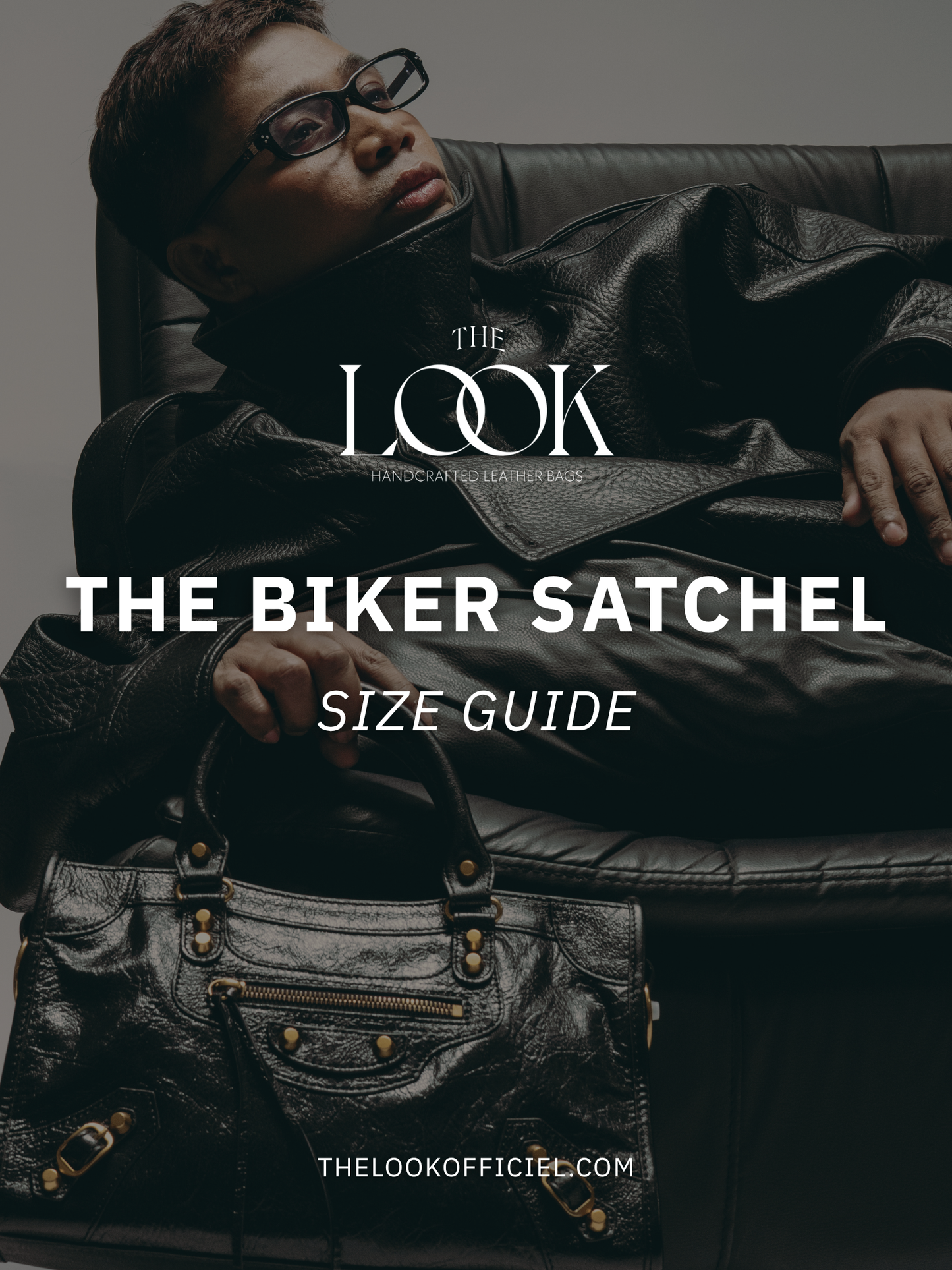 Biker Satchel Jumbo size guide
