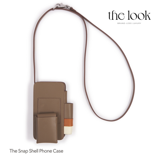 The Snap Shell Phone Case in Etoupe