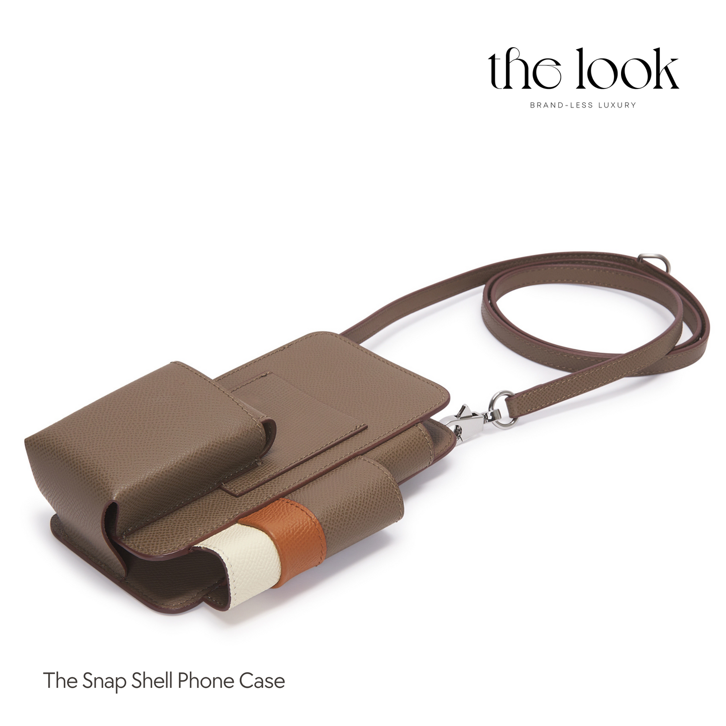 The Snap Shell Phone Case in Etoupe