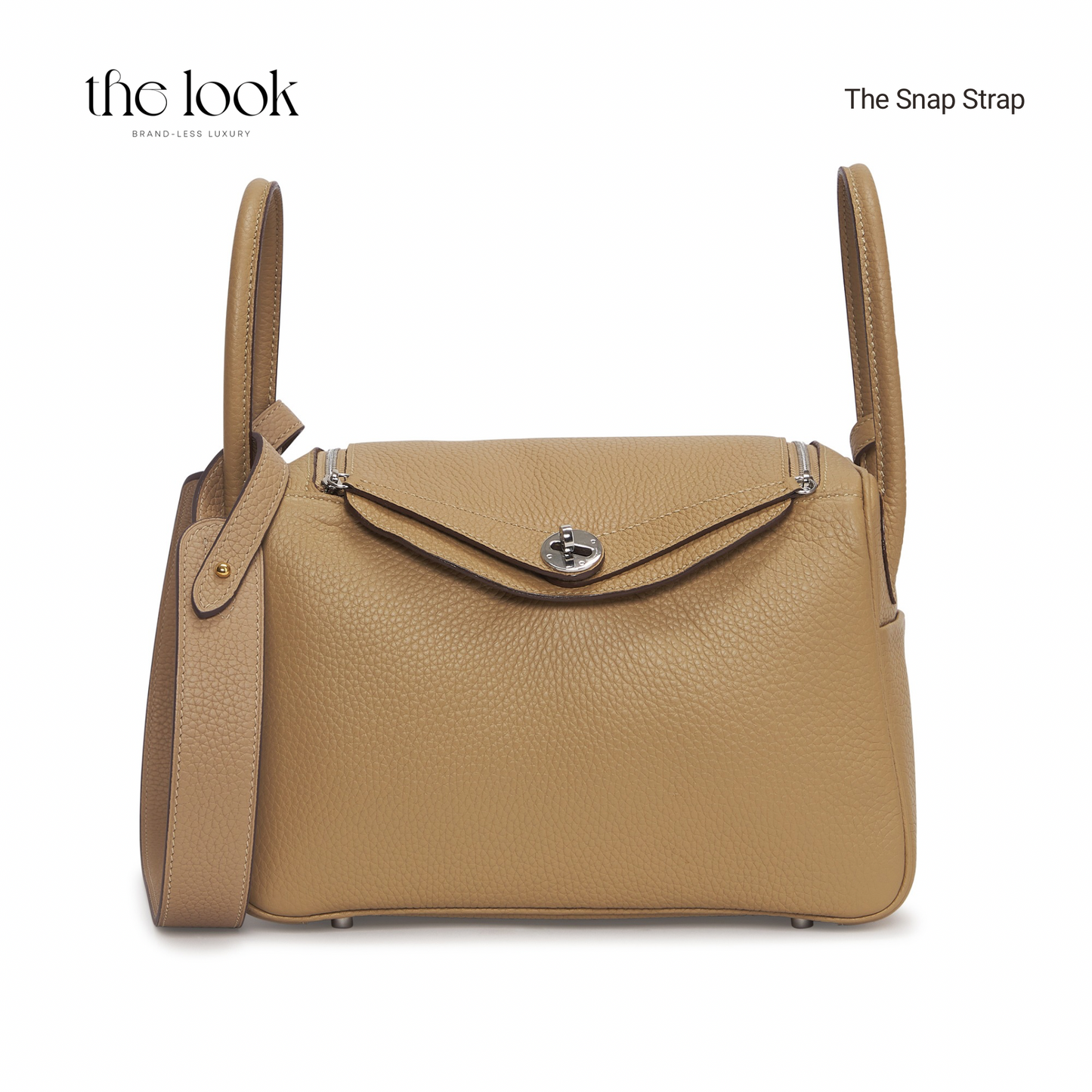 The Snap Strap (Removable Strap) in Biscuit by The Look