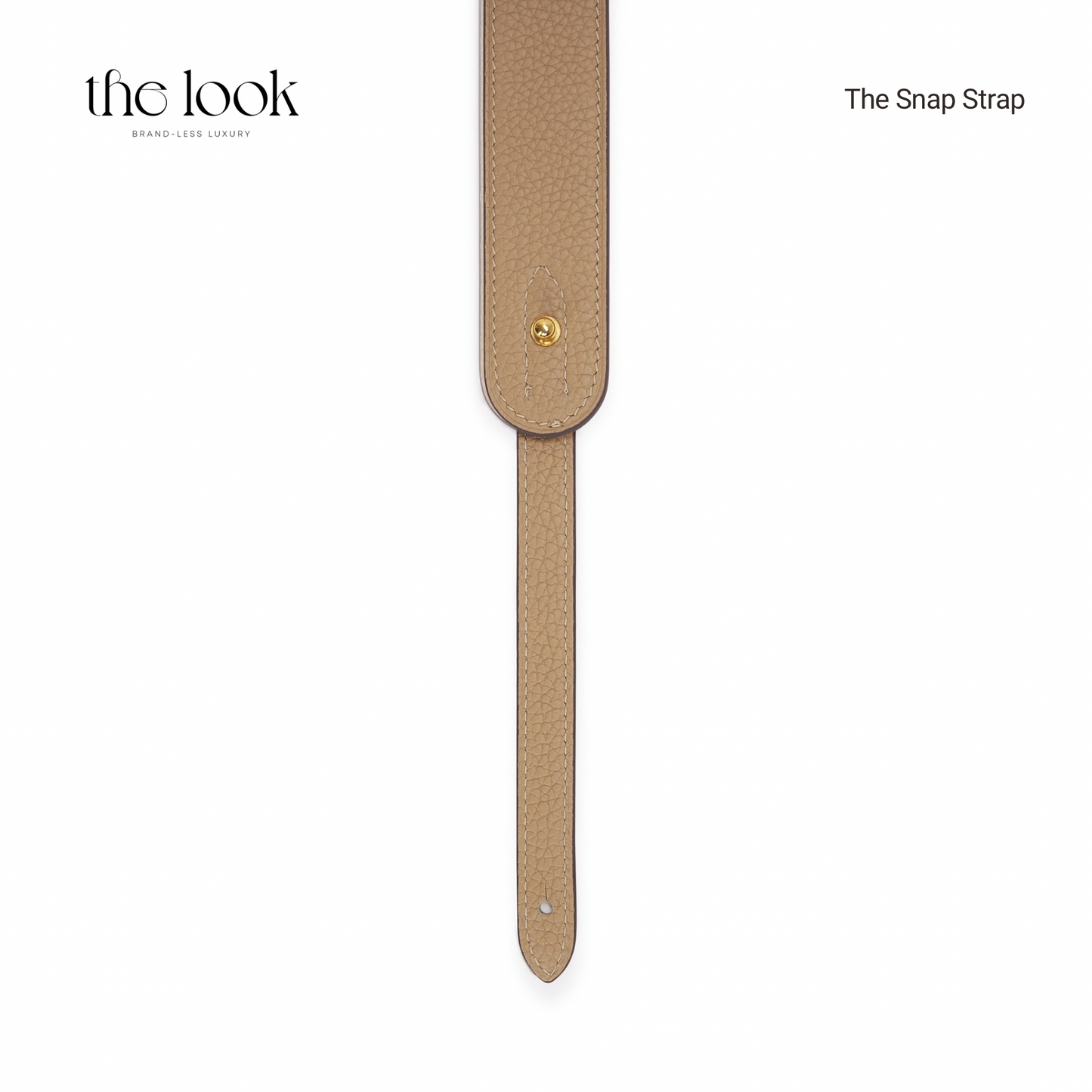 The Snap Strap (Removable Strap) in Biscuit by The Look