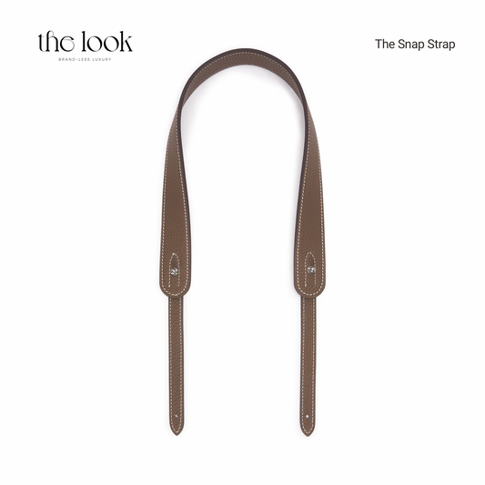 The Snap Strap (Removable Strap) in Etoupe by The Look