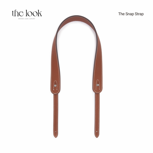 The Snap Strap (Removable Strap) in Gold Tan by The Look