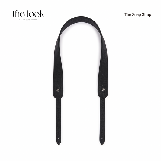 The Snap Strap (Removable Strap) in Noir by The Look