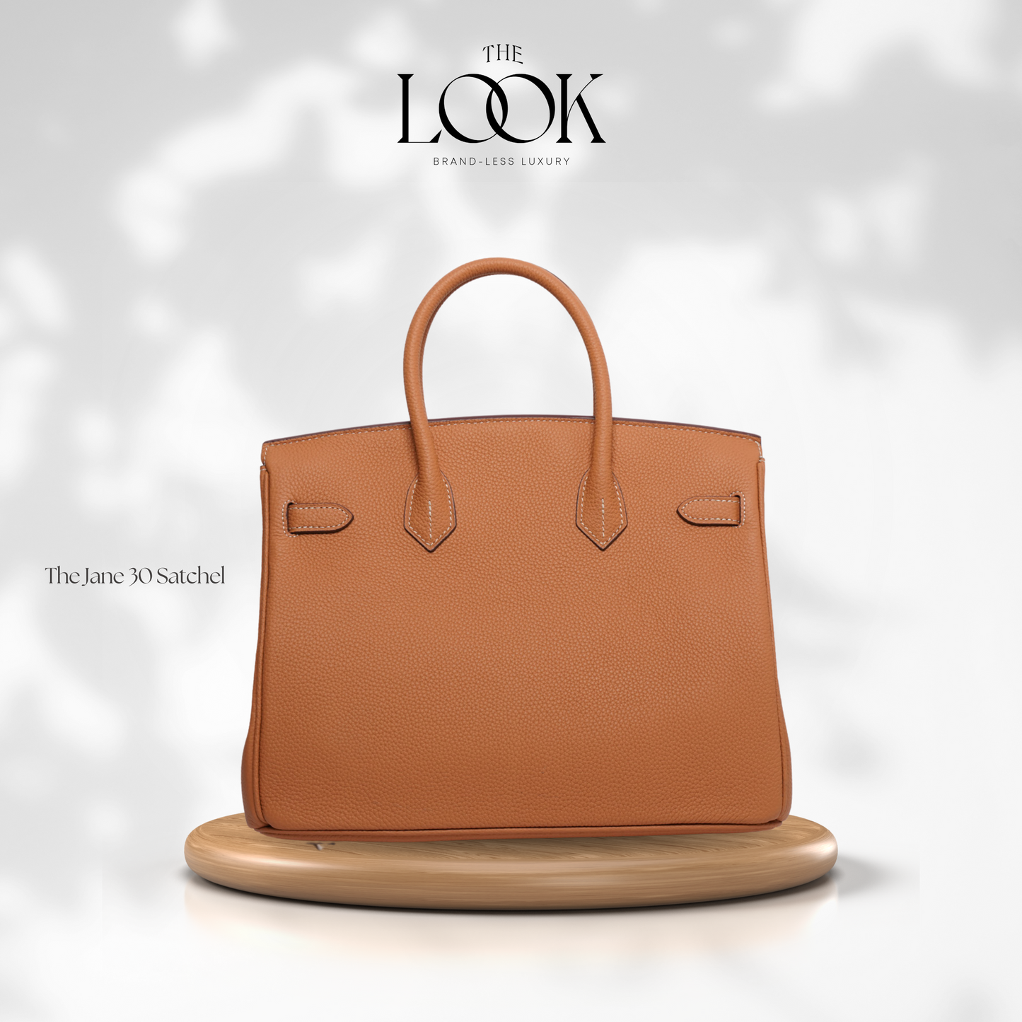 The Jane 30 Togo Leather in Gold Tan SHW by The Look