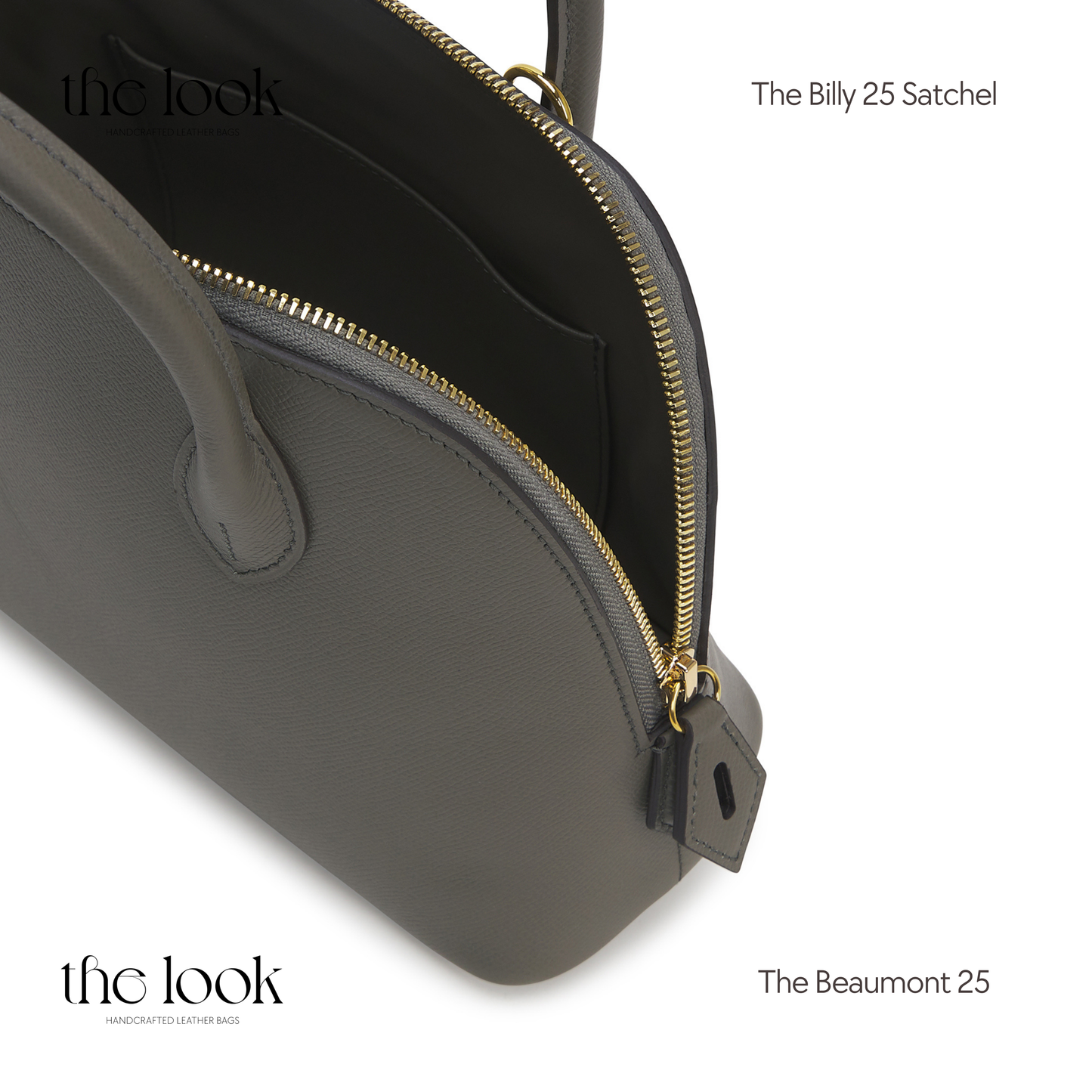 The Beaumont Medium Dome Satchel