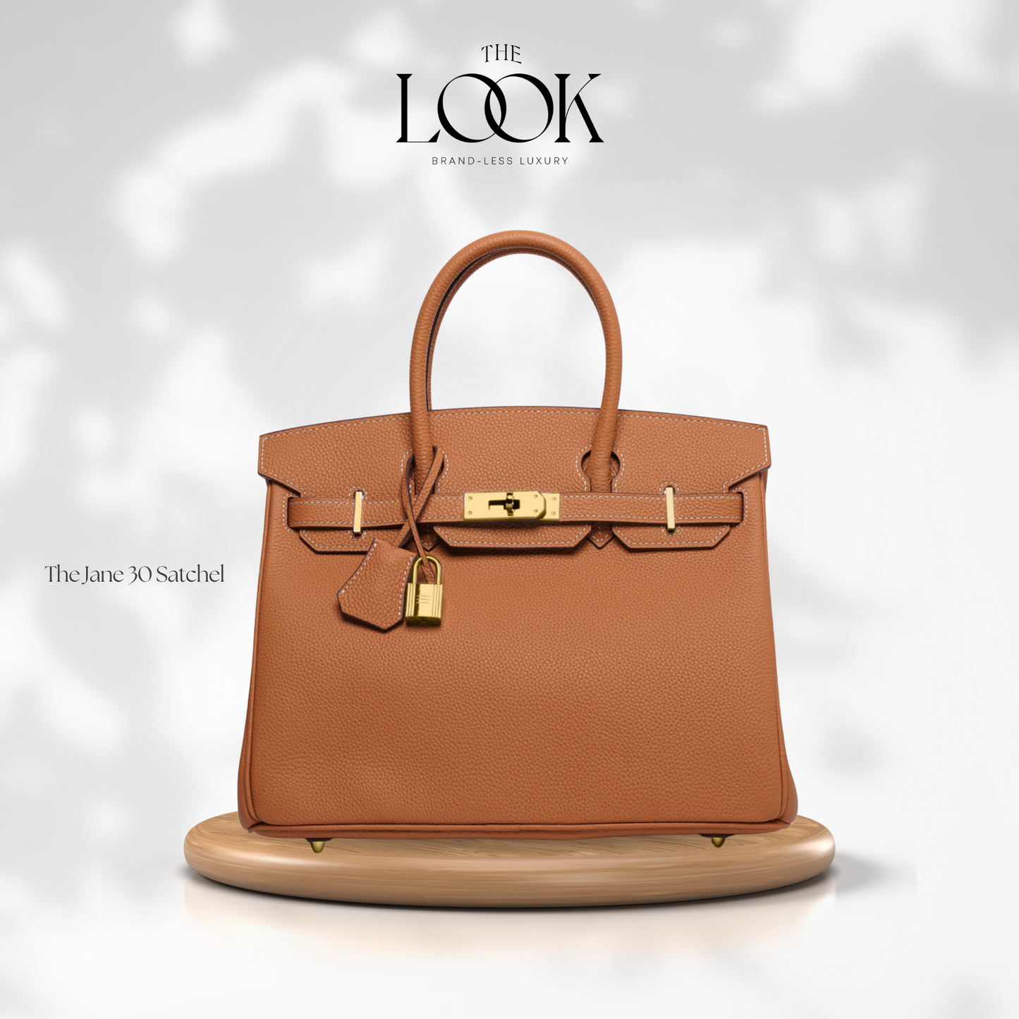 The Jane 30 Togo Leather in Gold Tan GHW by The Look