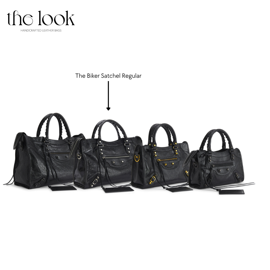 Biker Satchel Regular size guide