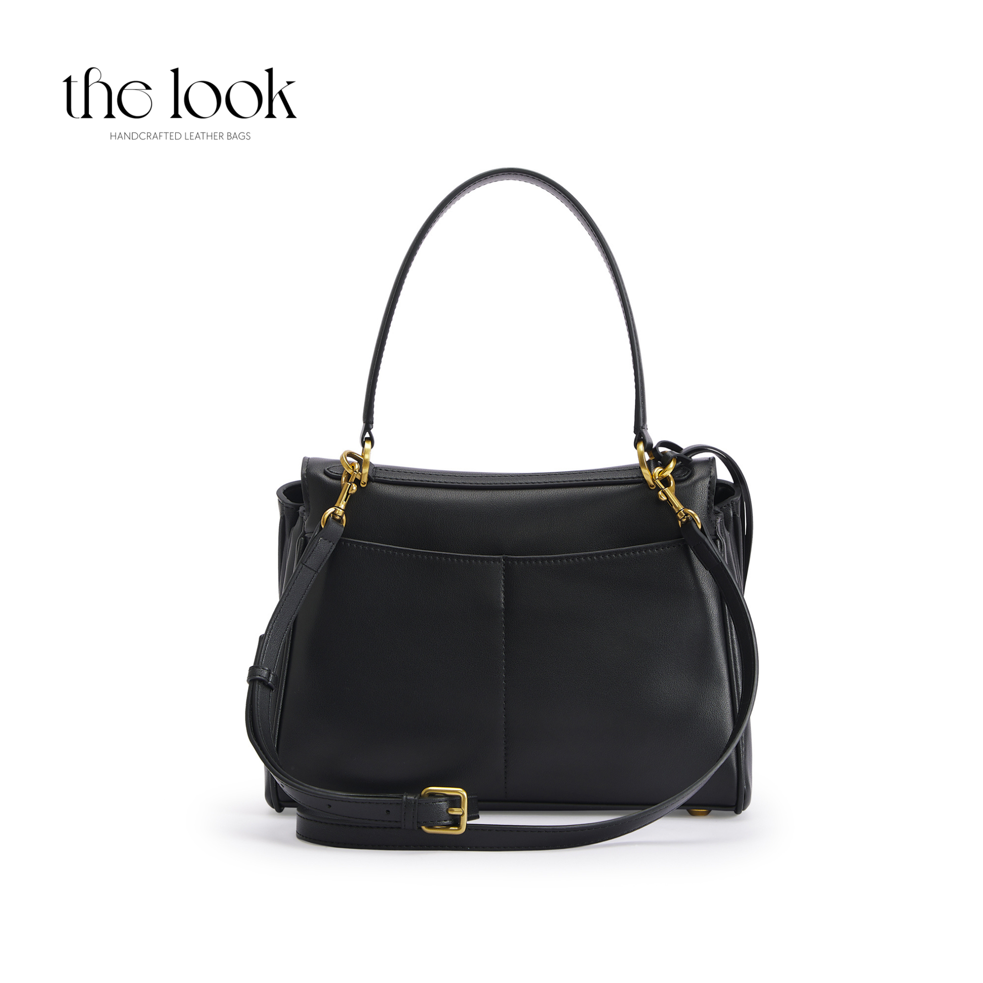 The Valen Medium Satchel — genuine leather handbag, fourth colour | The Look Officiel