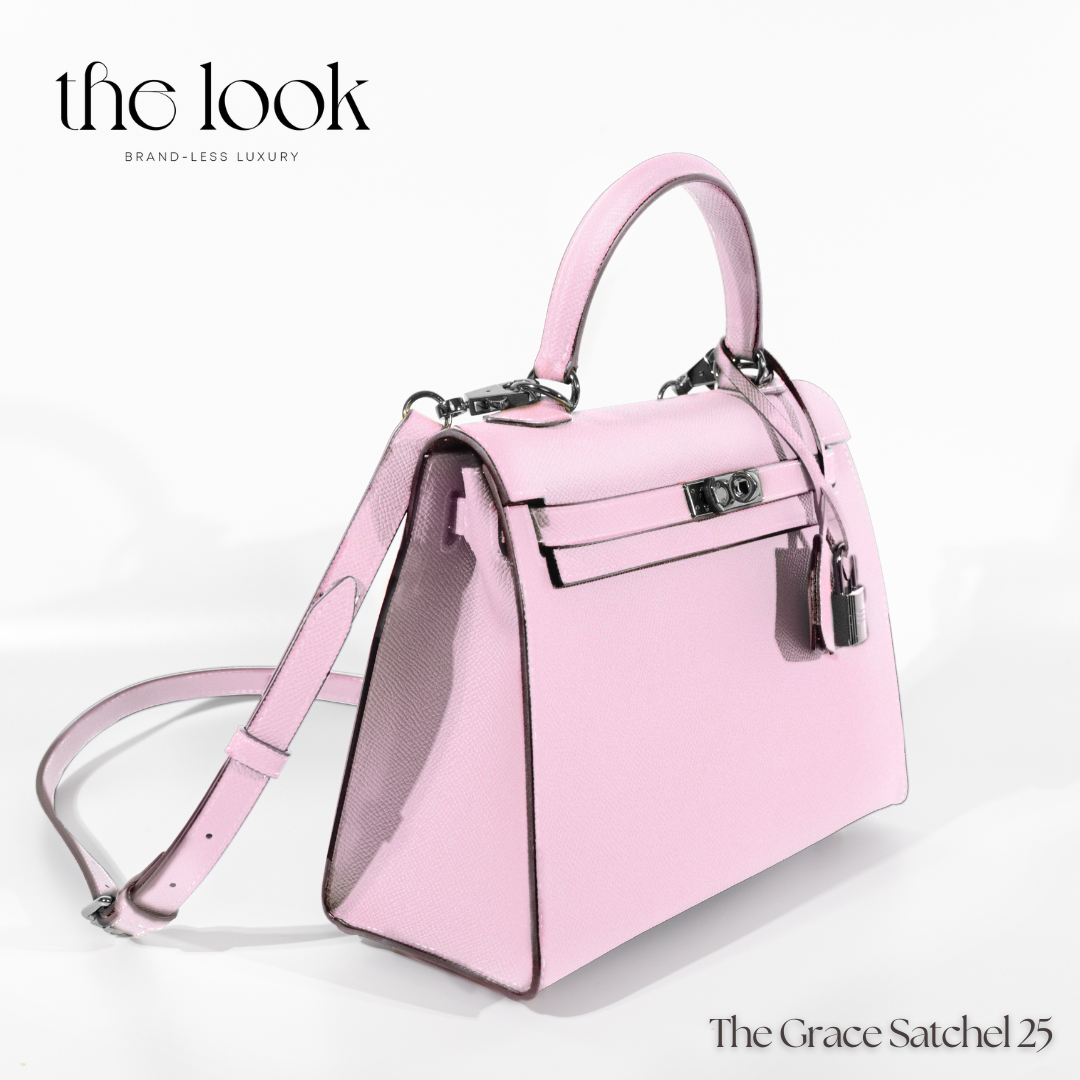 The Grace 25 Epsom Leather in Sakura SHW by The Look